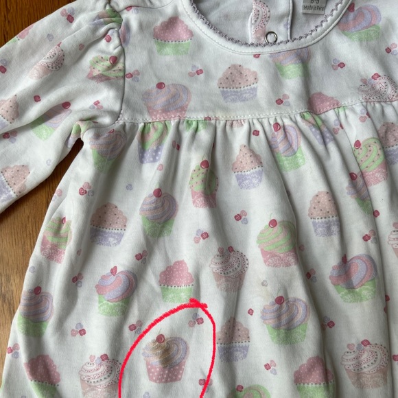 Kissy kissy | cupcake babydoll top with matching velour velvety lilac pants - Picture 3 of 6